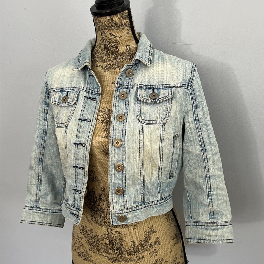 Highway Jeans Crop Jacket - Picture 2 of 9